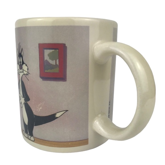 Sylvester & Tweety Mug BIRDS ANONYMOUS 1957 - Picture 3 of 5